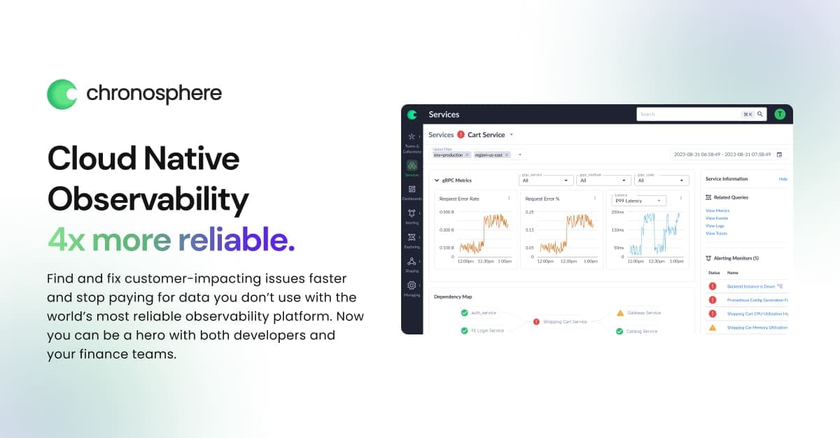 Official Open Graph / marketing visual from https://chronosphere.io/.