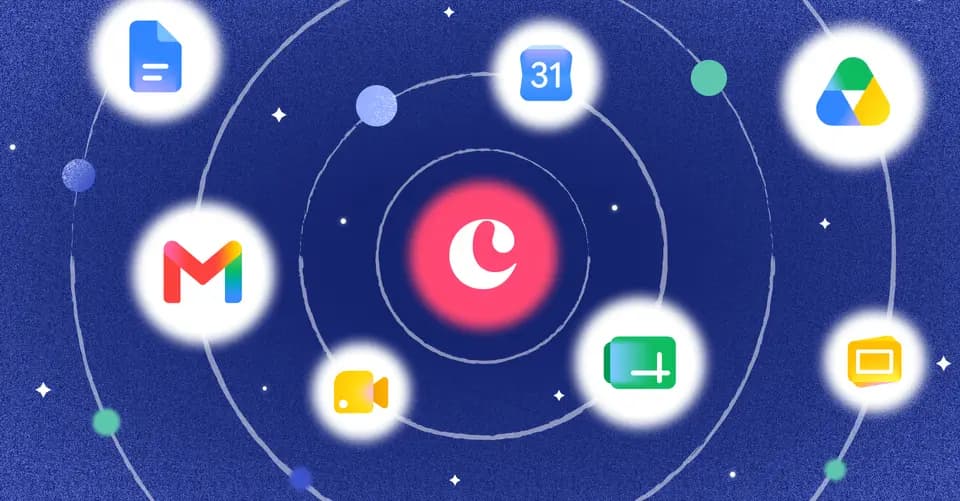Copper Google Workspace CRM experience from official Copper marketing.