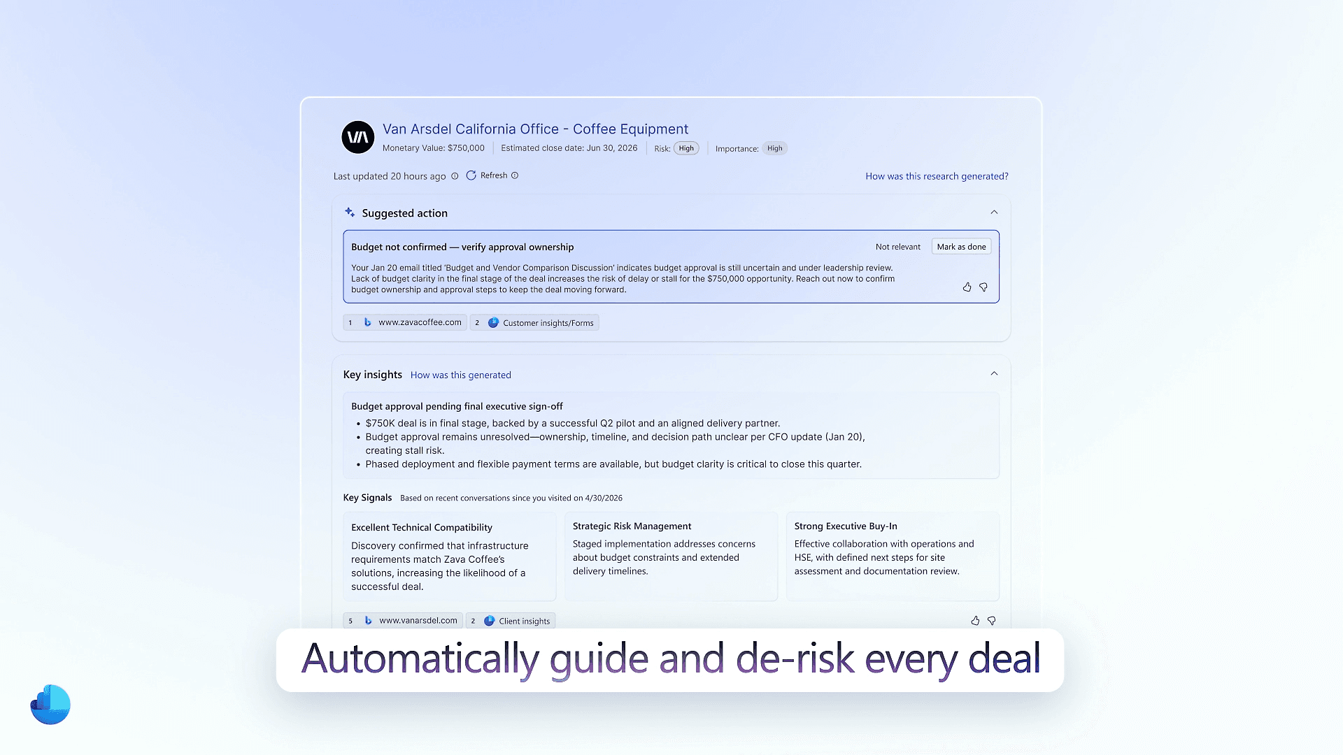 Official Dynamics 365 Sales product marketing visual.