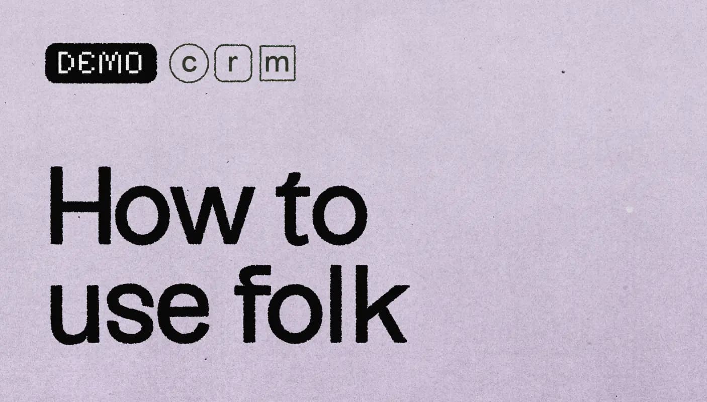 folk product demo visual.