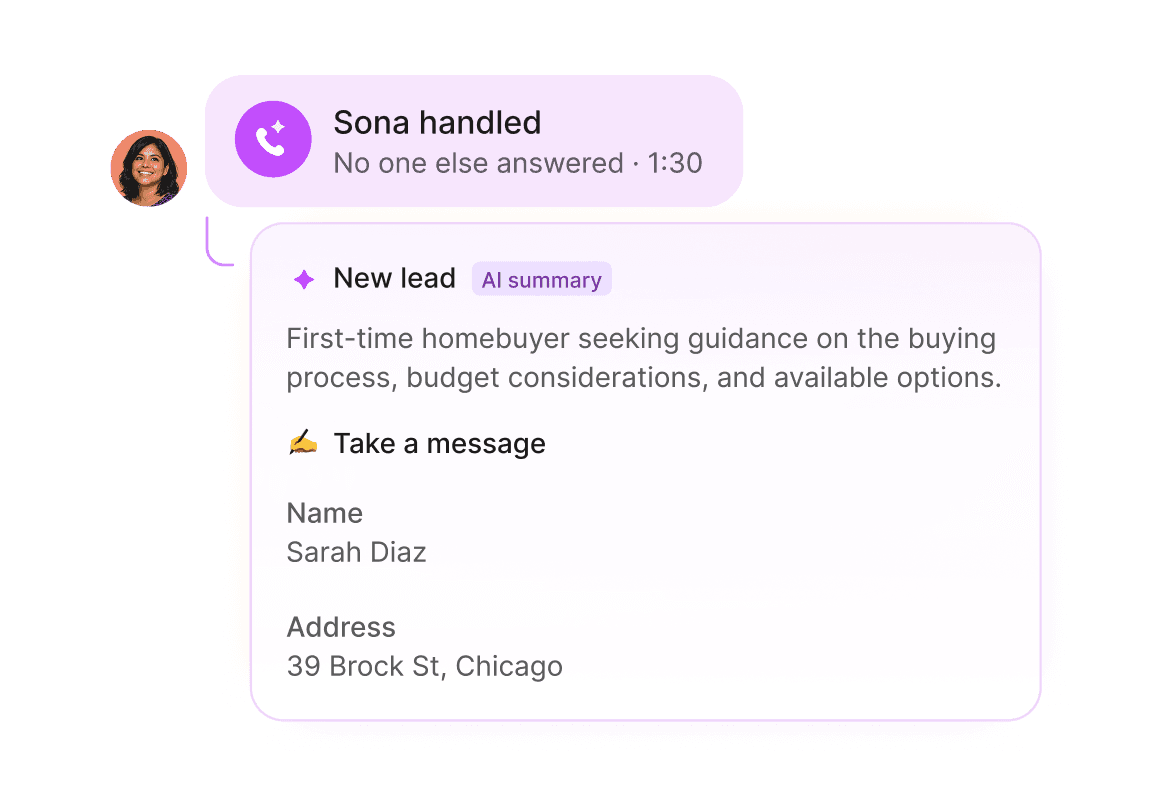 Product UI screenshot from the official OpenPhone homepage.