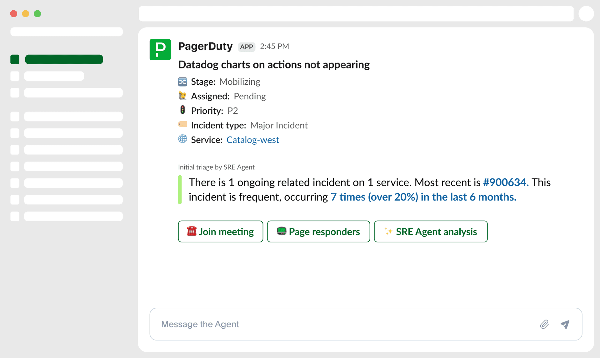 Official PagerDuty on-call marketing UI from pagerduty.com — not a SoftwareGlimpse lab screenshot.