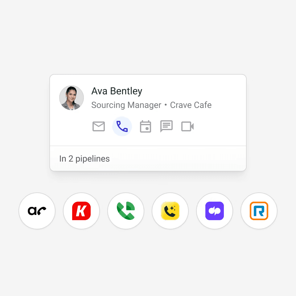 Shared CRM board view from Streak homepage.