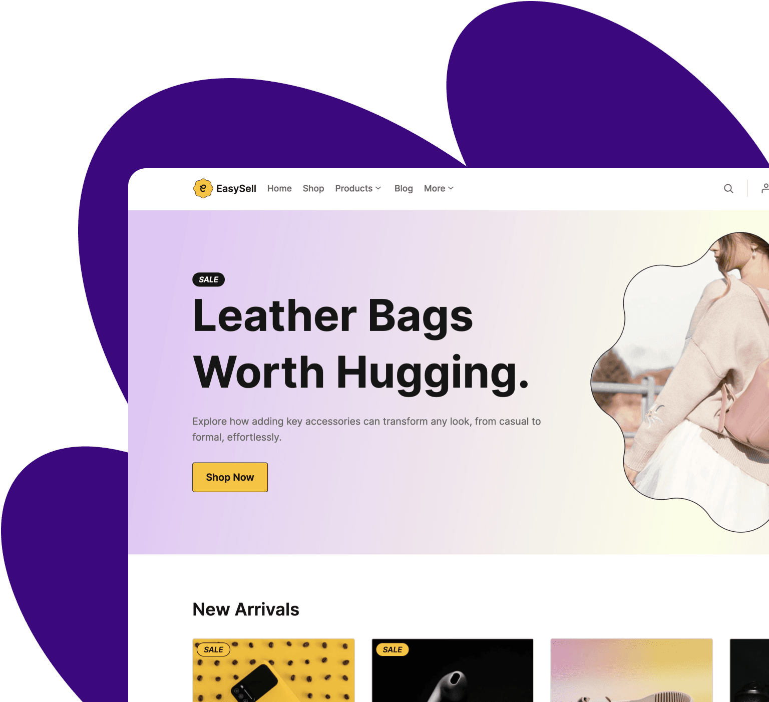 Second storefront carousel from woocommerce.com/woocommerce/.