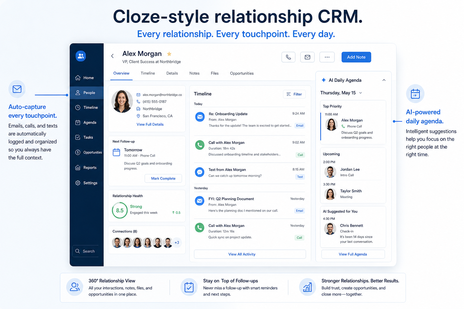 Cloze pipeline teaching visual