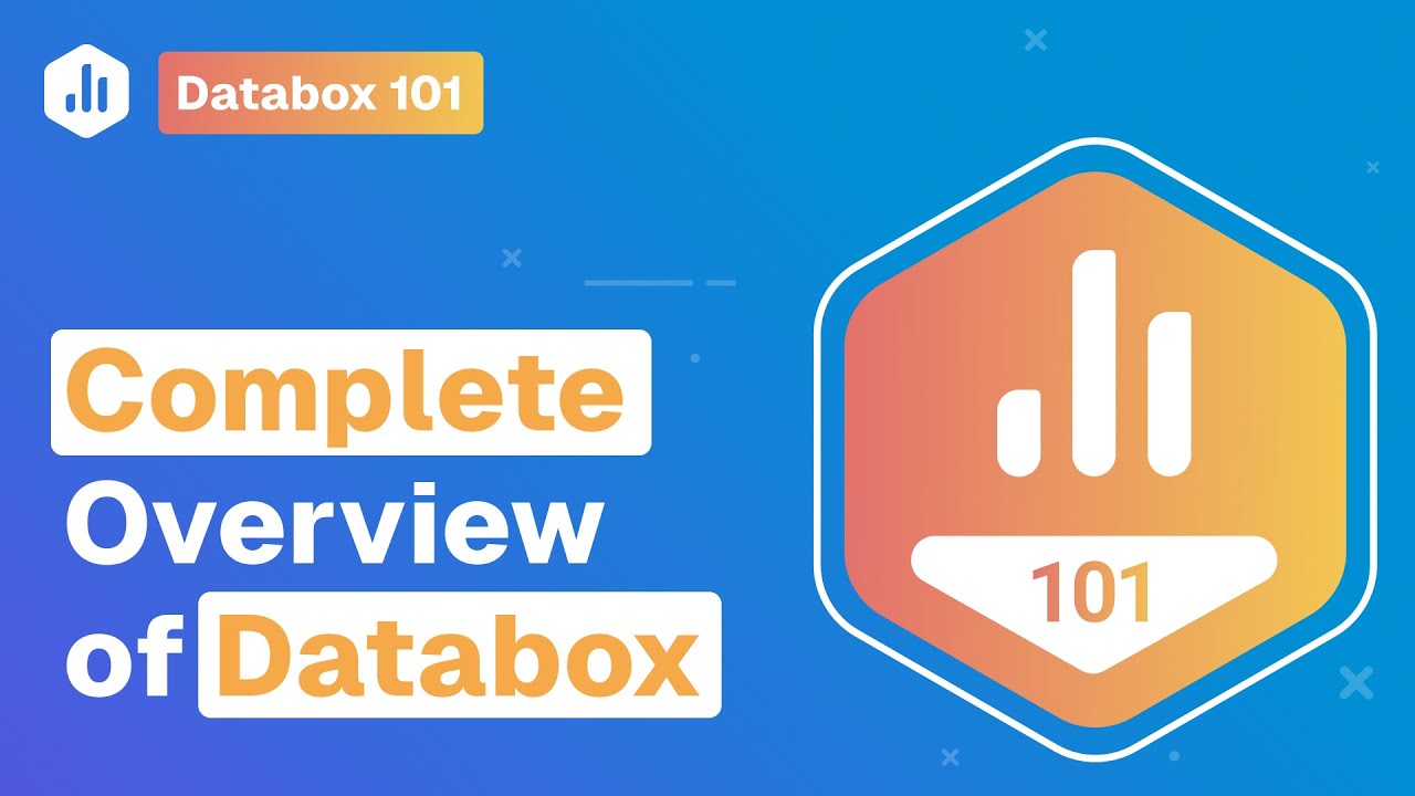 Databox 101 dashboard UI frame