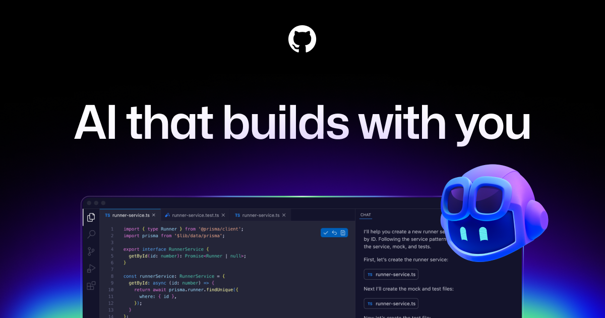 GitHub Copilot official social / Open Graph visual
