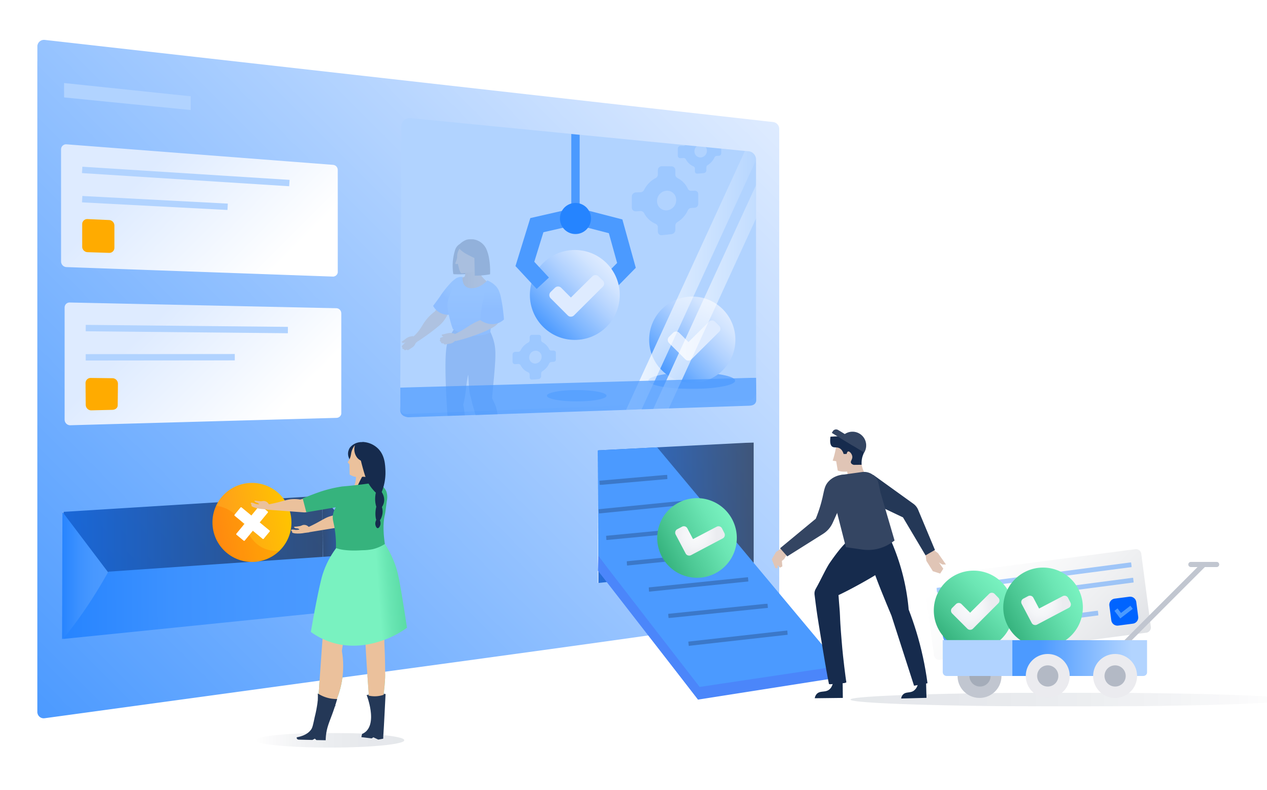 Jira Service Management ITSM product visual