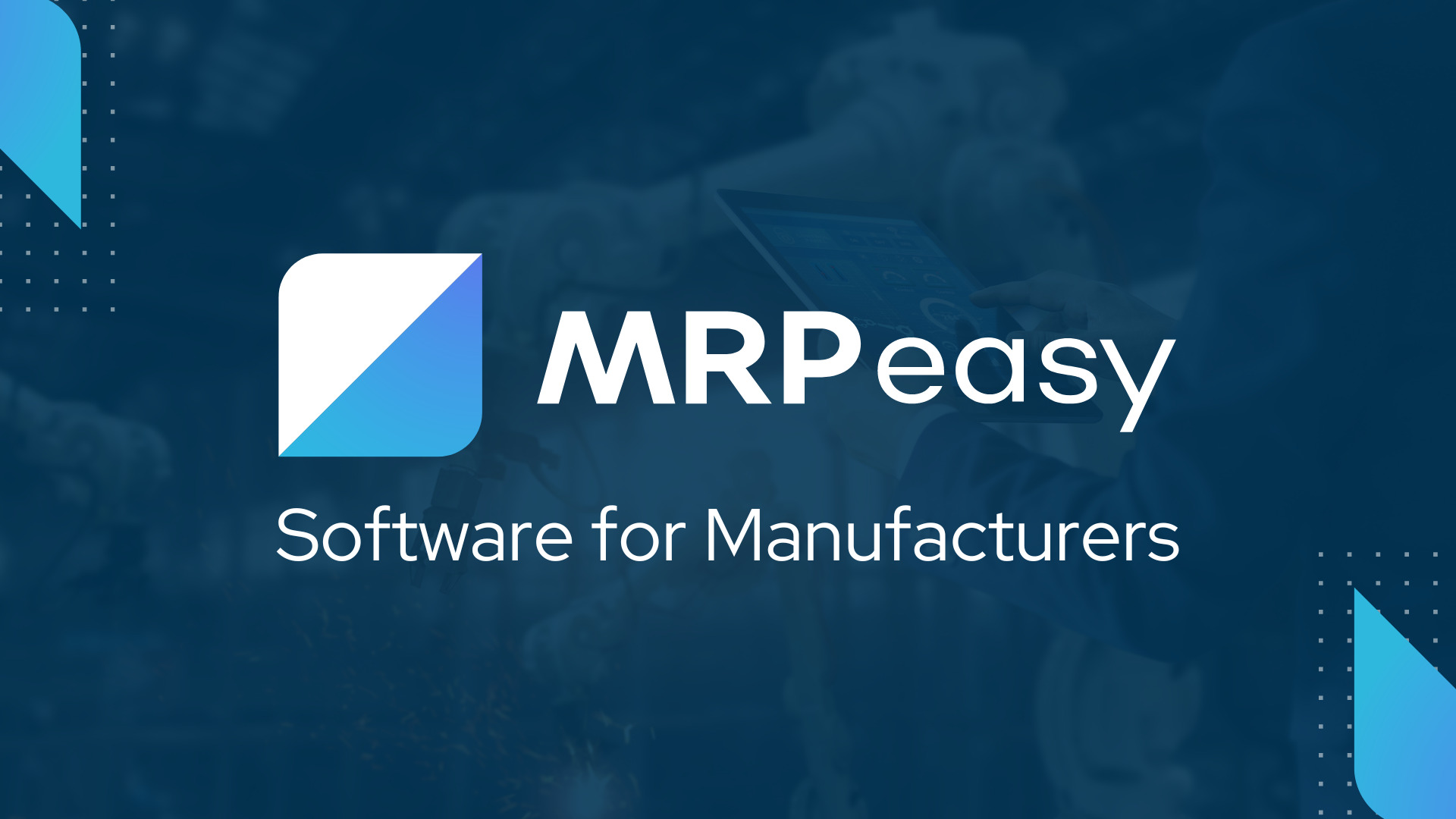 MRPeasy manufacturing ERP product UI