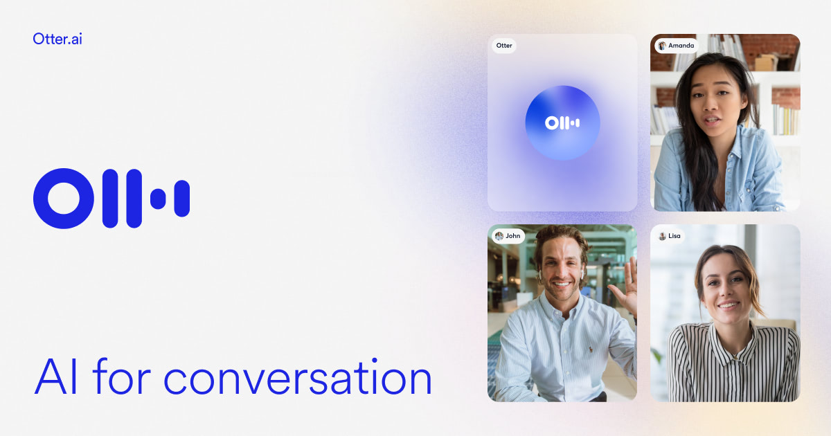 Otter.ai desktop app product UI