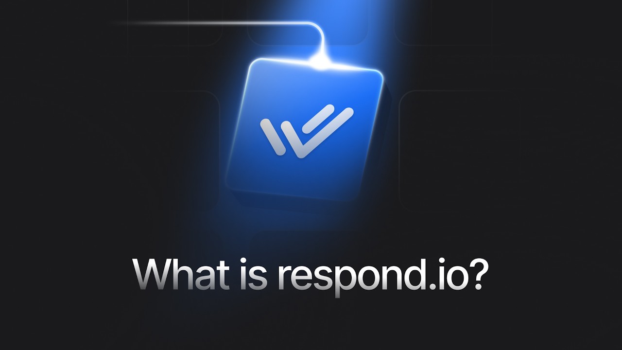 respond.io AI agents and omnichannel inbox UI