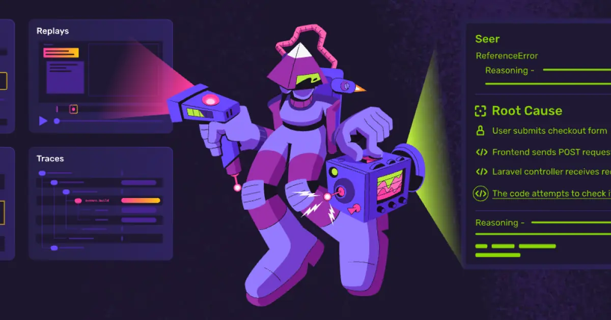Sentry official marketing visual
