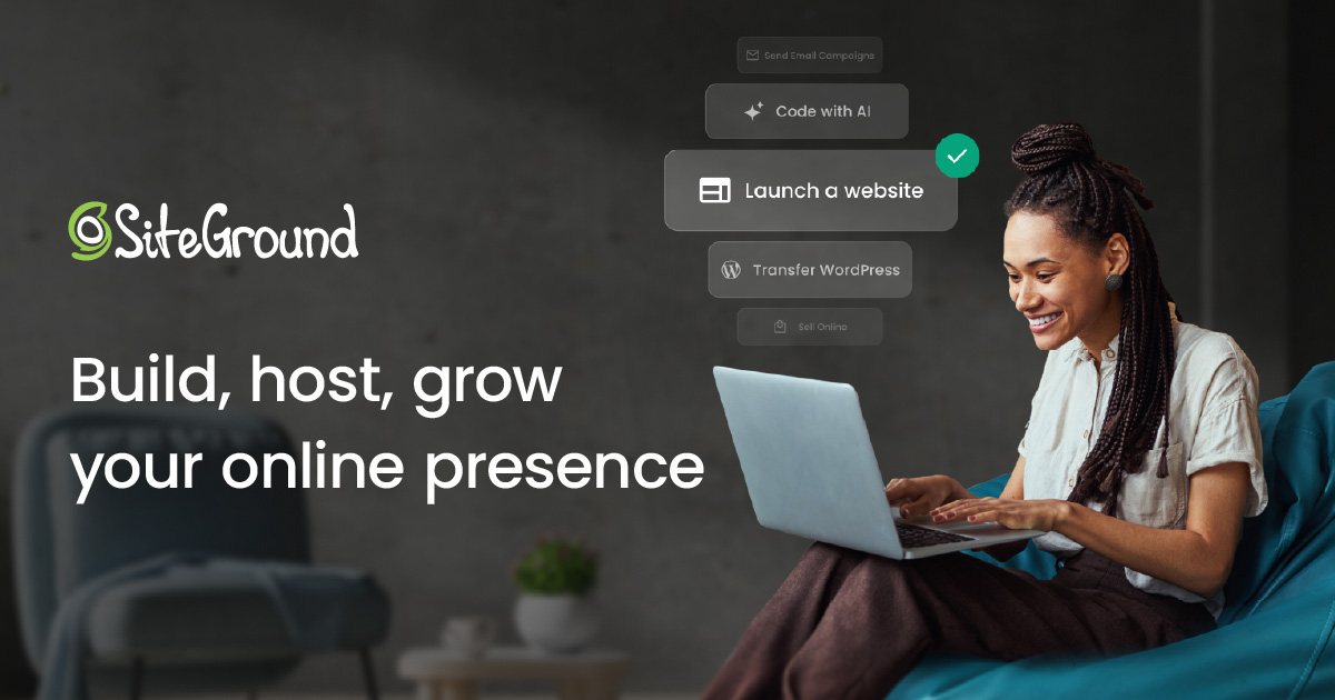SiteGround official marketing visual