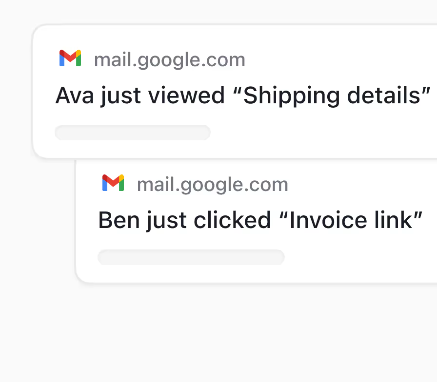 Streak email tracking