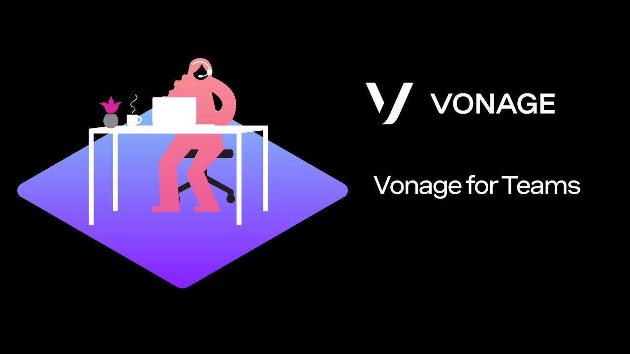 Vonage Business Communications for Teams demo UI