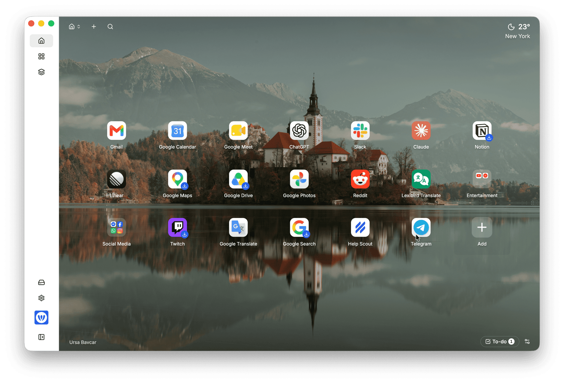 WebCatalog desktop launcher
