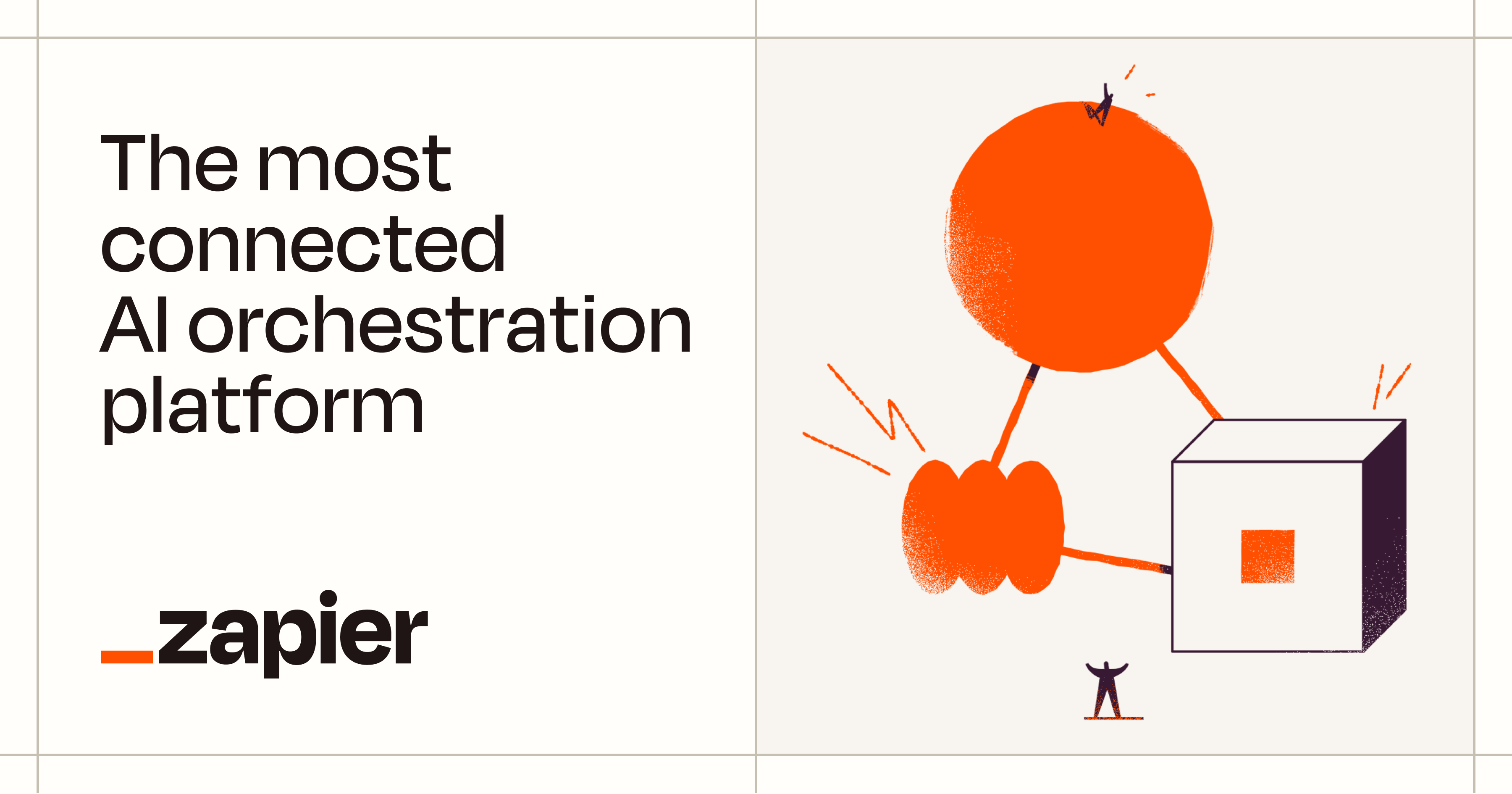 Zapier official marketing visual