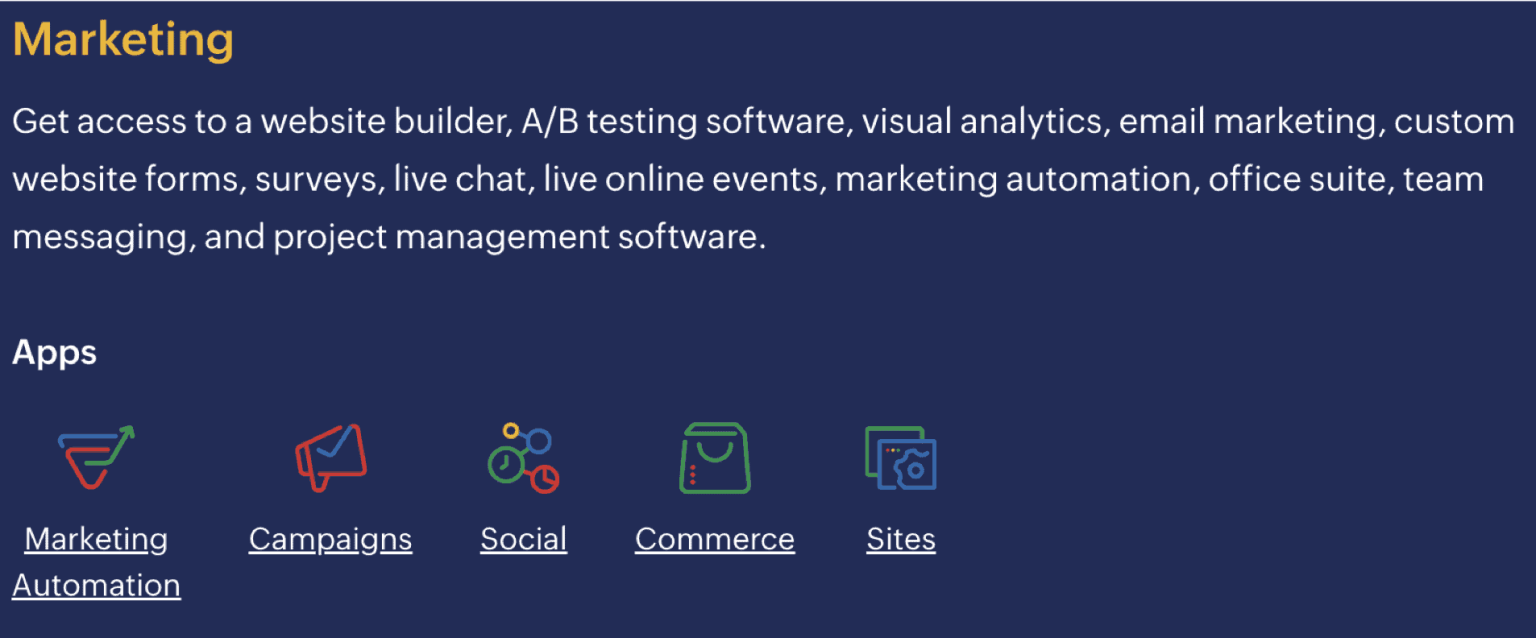Unlock the Power of Your Business with Zoho One Operating System